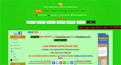 Desktop Screenshot of nomorcantikjujur.com